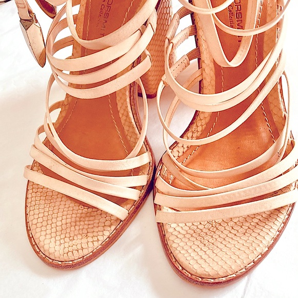 WINDSOR SMITH natural leather Strappy heels - Picture 4 of 11